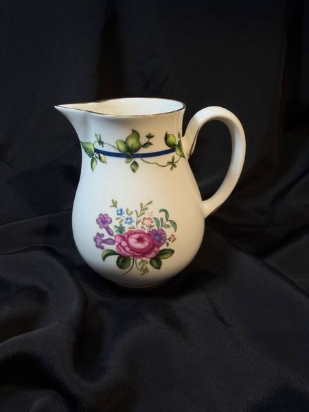 Вінтажний молочник Royal Worcester Sheridan, Англія, 1992 рік 37 фото