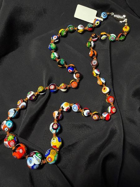 Вінтажне намисто Millefiori Murano 🇮🇹 13 фото