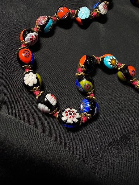 Вінтажне намисто Millefiori Murano 🇮🇹 14 фото