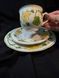Вінтажна чайна трійка Villeroy & Boch Geranium, Німеччина 33 фото 3